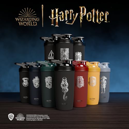 Reforce Stainless Steel Harry Potter Dark Mark Logo Shaker Bottle