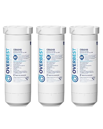XWF Water Filter Replacement for GE® WR17X30702 (3 Count)
