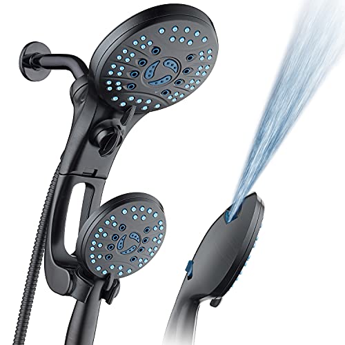 AquaCare 50 mode High Pressure Shower Head Combo with Arm & Dual Power Wash