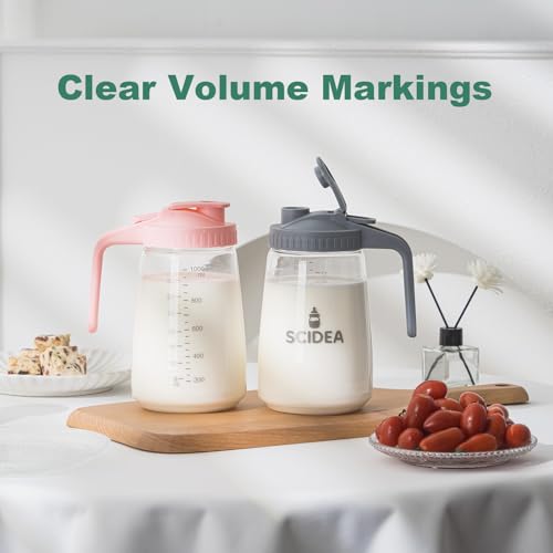 32oz Glass Pitcher with Lid