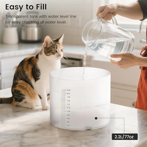 Cat Water Fountain Cordless