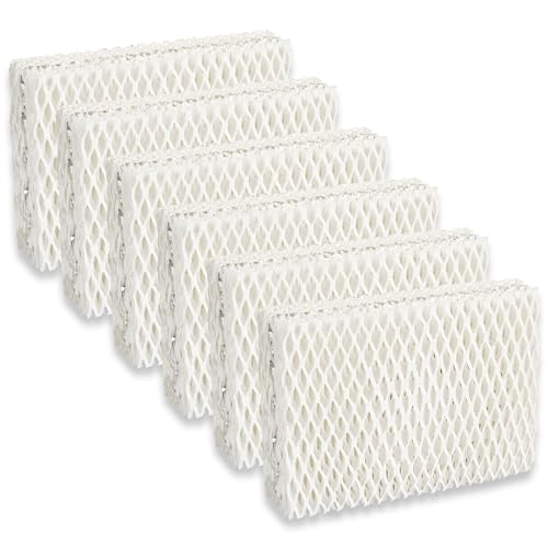 6 Pack WF813 Humidifier Filters Replacement Compatible with Equate EQWF813 PCWF813 Relion RCM832 RCM (6 Count)