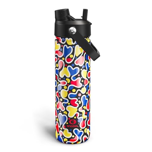 Insulated Water Bottle with Straw Stainless Steel Water Bottle