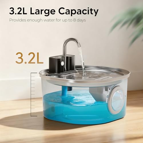 Stainless Steel Cat Water Fountain