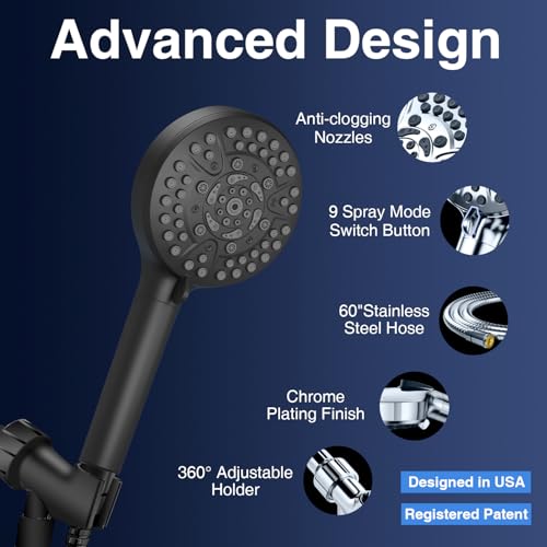 Filtered Shower Head with Handheld