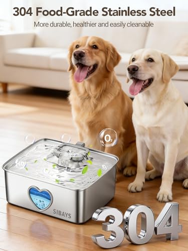 15L Large Dog Water Fountain