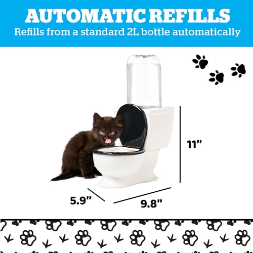 The Toilet Water Dish for Pets