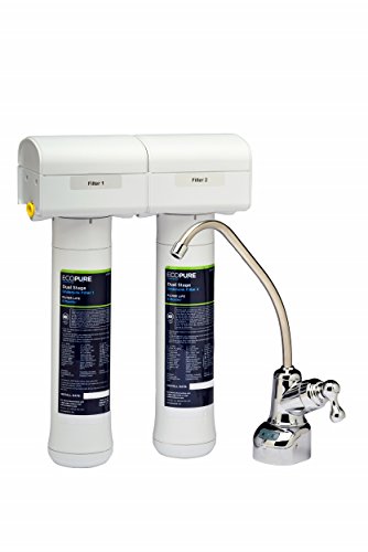 ECODWF Dual Stage Water Filter Replacement Set (2 Count)