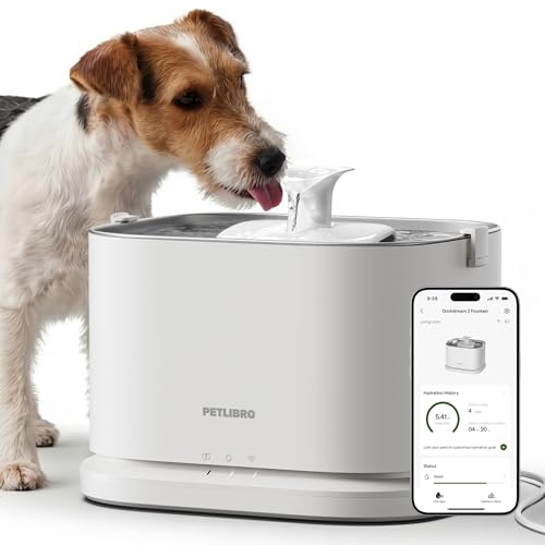 Quiet Dog Water Fountain Stainless Steel Tray