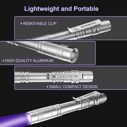UV Black Light Flashlights (4 Count)