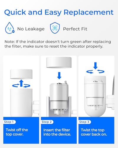 C08B Water Filter Replacement for PUR® Faucet Filter (3 Count)