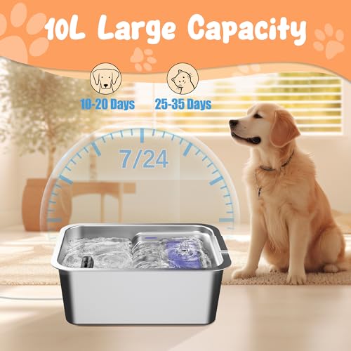 Stainless Steel Dog Fountain