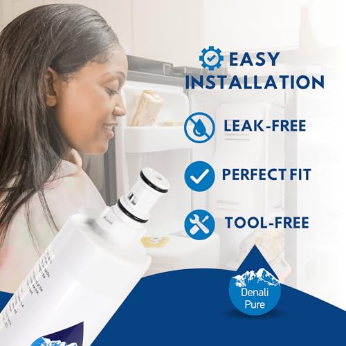 3 Pack Replacement for Maytag 8212652 Refrigerator Water Filter (3 Count)
