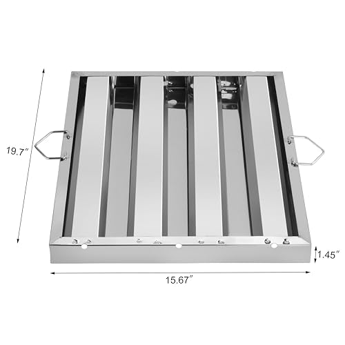 54323 Stainless Steel Hood Filter (6 Count)