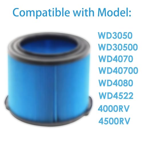 2 Pack VF3500 Filter Replacement for Ridgid Shop Vac 3 (2 Count)