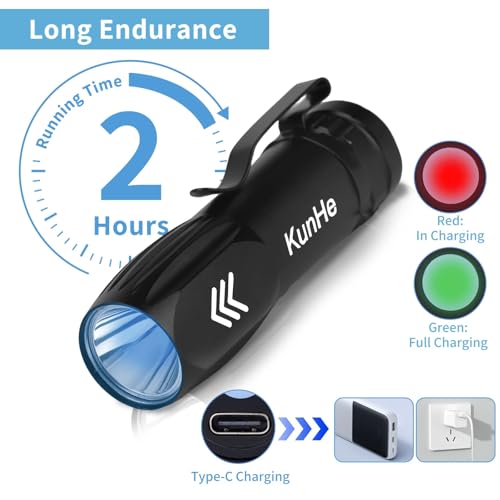 40 Pack 365nm UV Flashlight Mini Rechargeable UV Light 3W for Pet Stain Detection Hotel Cleaning Resin Curing Gem & Scorpion Inspection Stocking Stuffers (40 Count)