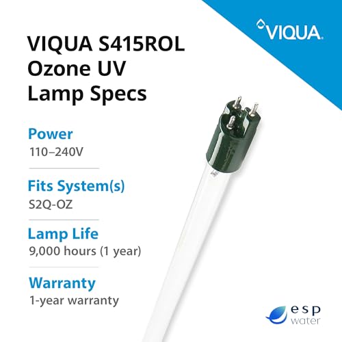 S415ROL UV Ozone Replacement Lamp for S2Q