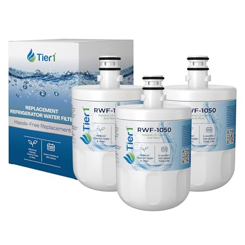 RWF1050 Replacement for LG LT500P Water Filter (3 Count)