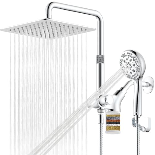 Upgraded Dual Shower Heads Combo