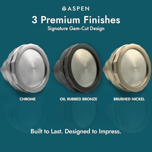Aspen Filtered Shower Head for Healthy Hair & Skin