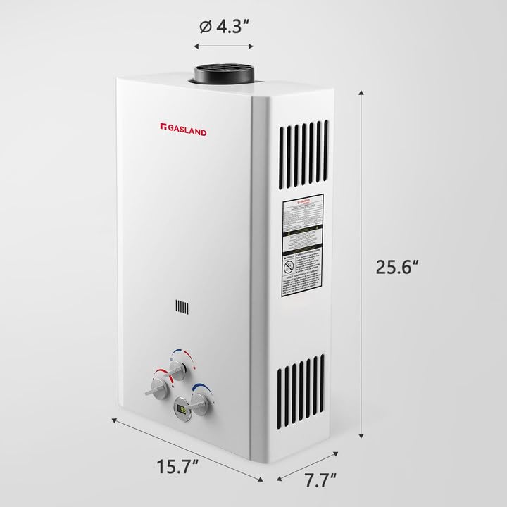 16L Outdoor Tankless Water Heater Propane