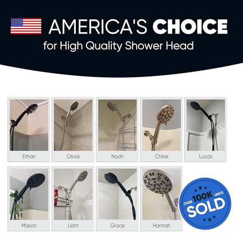 8 Setting Handheld Shower Head