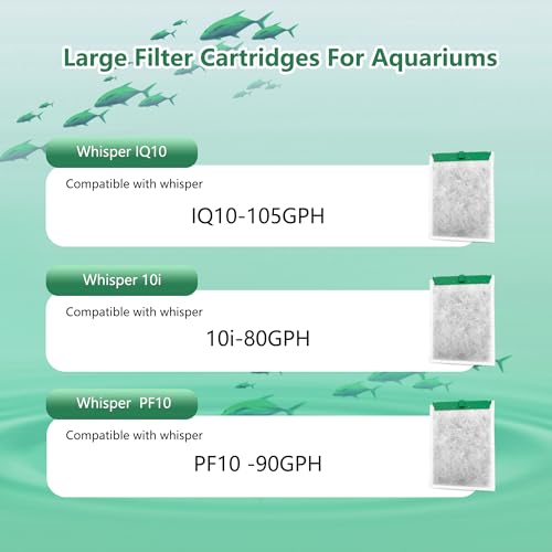 16 Pack Aquarium Medium Filter Cartridges (2 Count)