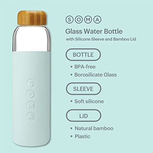 SOMA V.2 17 oz. Glass Water Bottle