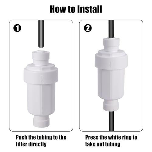 2 Pcs Misting System Filter 100 Mesh Calcium Inhibitor Filter (2 Count)