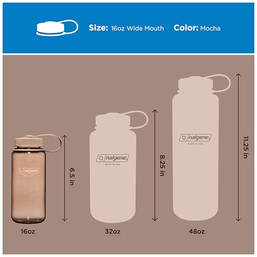 16 oz Wide Mouth Water Bottle