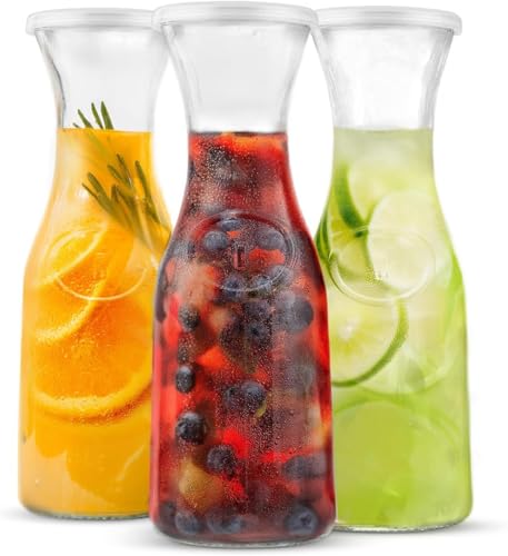 Glass Carafe Mimosa Bar Supplies (3 Count)