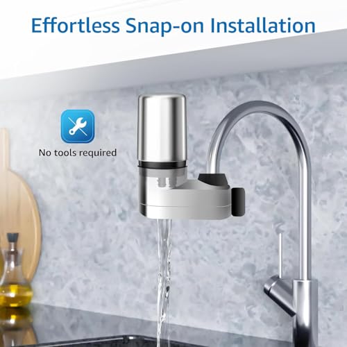 FF27S Faucet Water Filter Compatible with Brita® Faucet (2 Count)