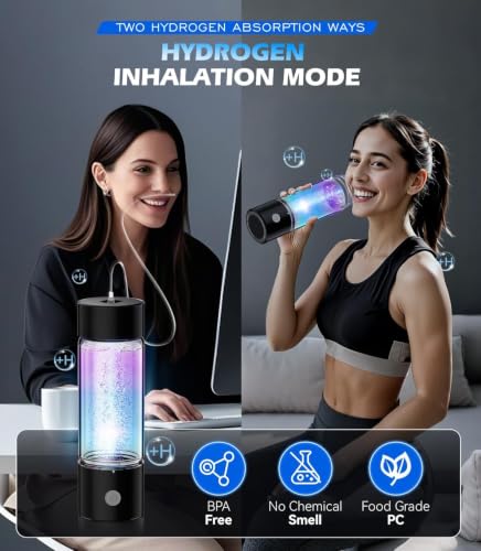 5.0 Upgrade Hydrogen Water Bottle【NO.1