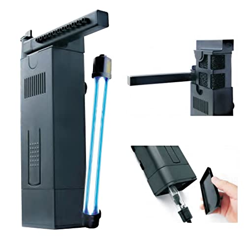 211 GPH Slim Internal Filter with 9W Light (2 Pound)