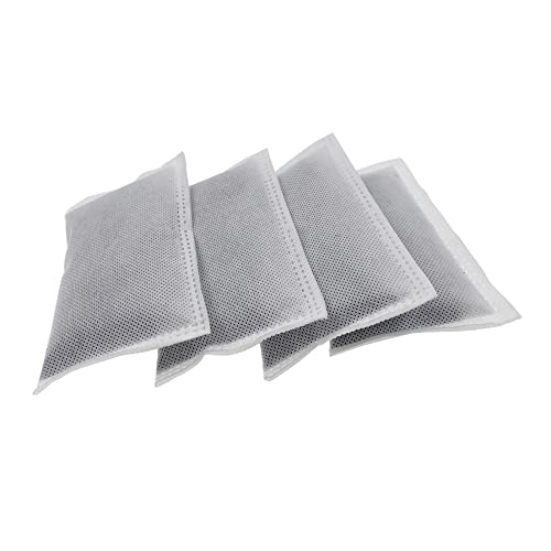 4 Pack Activated Charcoal Odor Absorbing Filter Refill Deodorizer (4 Count)