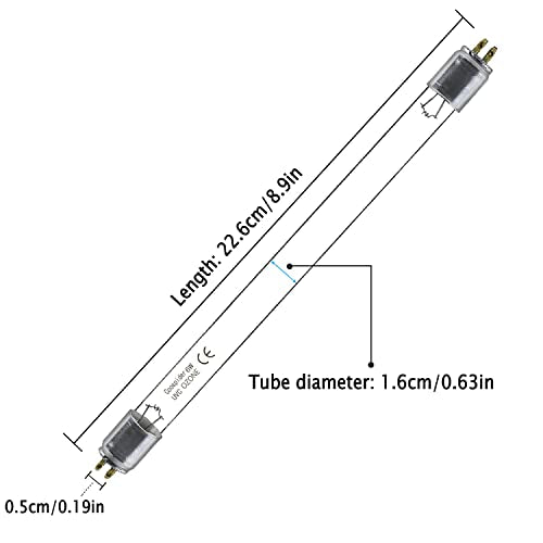 6W UV Bulb with Ozone for 6w lamp
