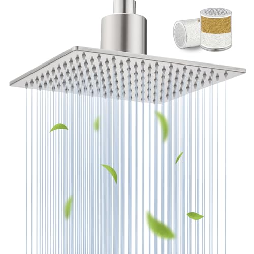 Filtered Shower Head for Hard Water