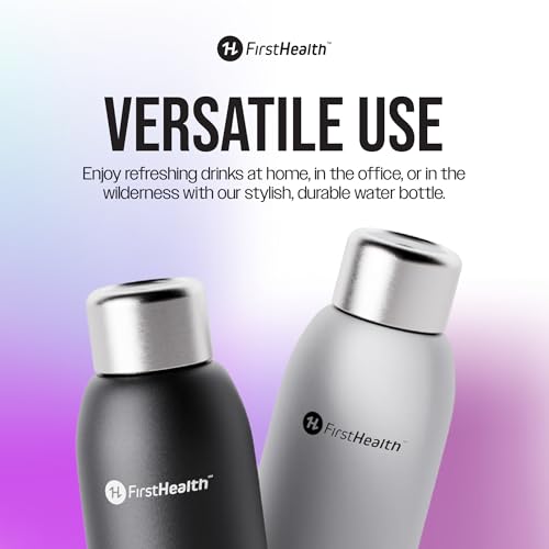 18oz Reusable Insulated Stainless Steel Water Bottle