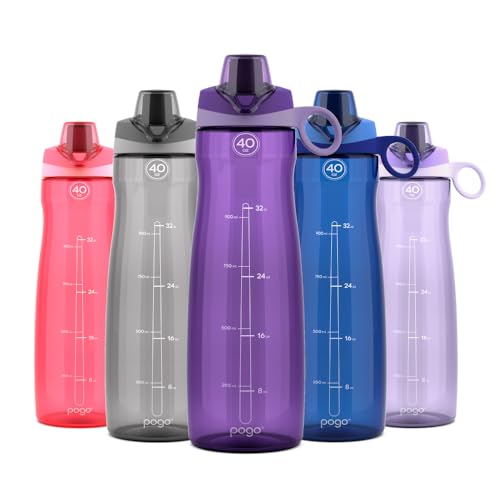 BPA Free Tritan Plastic Water Bottle with Chug Lid