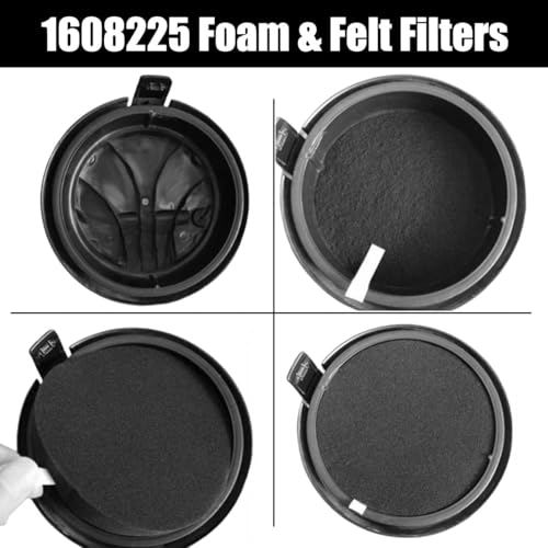 HEPA Filter Replacement for Bissell CleanView (9 Count)