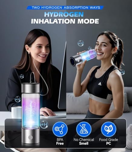 5.0 Upgrade Hydrogen Water Bottle【NO.1