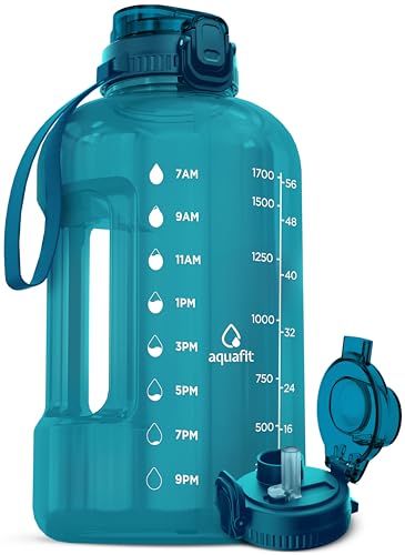 Half Gallon Water Bottle with Time Marker