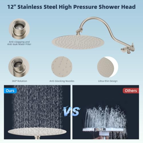 All Metal High Pressure Shower Head
