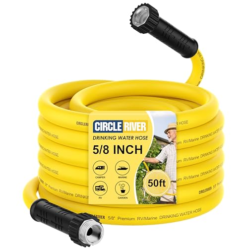 RV Drinking Water Hose 50FT with Storage Bag
