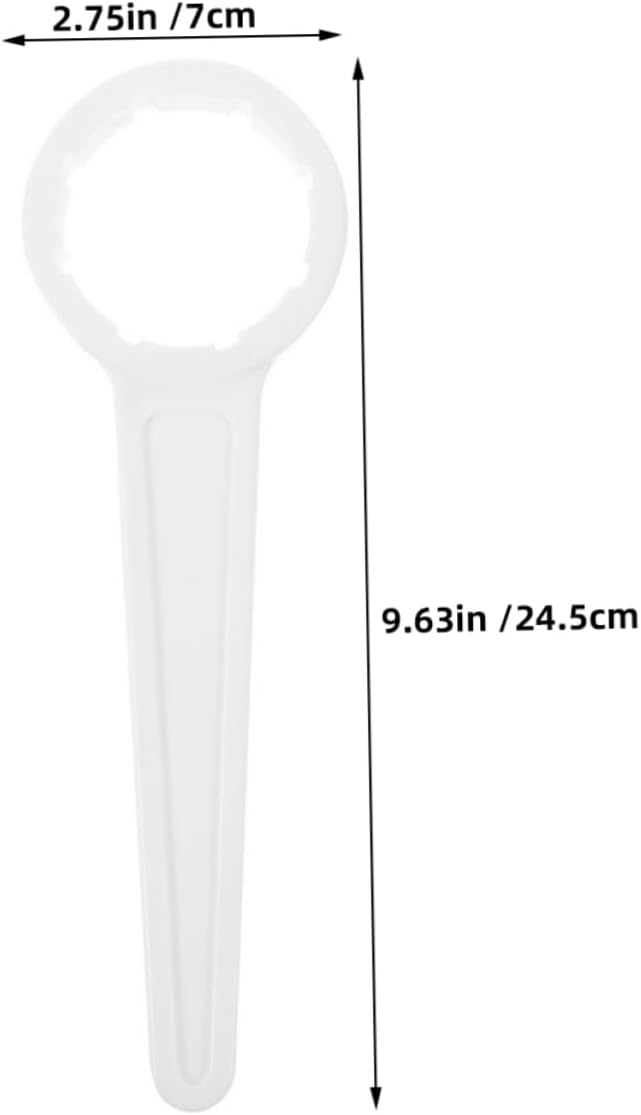 2pcs Adjustable Water Filter Wrench for Whole House Systems Plastic Bung Tool for Tightening and Removal Lightweight and User-friendly Design for Home and Rv Water Filtration
