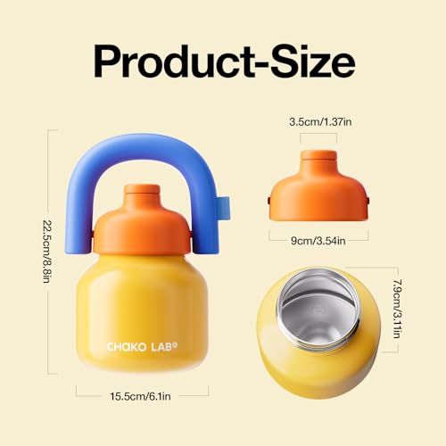 Water Bottle with Straw and Carry Handle 33oz