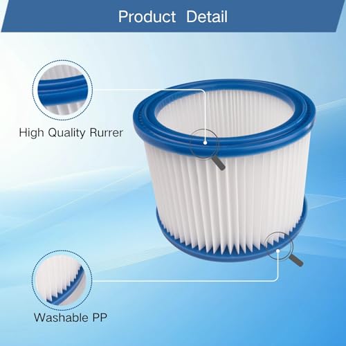 1 Pack Replacement HEPA Filters Compatible with Nilfisk ALTO Attix 30