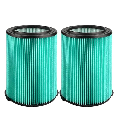 2 Pack Replacement 97457 VF6000 Vac Filter Compatible With Ridgid Shop Vac 5