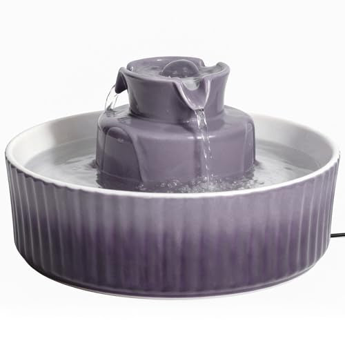 Ceramic Cat Water Fountain