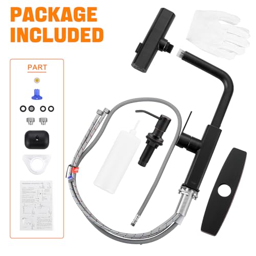 Kitchen Faucet with Pull Down Sprayer